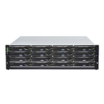 Infortrend JB3016R100-8W32 NAS/storage server Rack (3U) Black, Grey