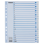 Esselte 100149 tab index Polypropylene (PP) White