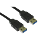 Cables Direct USB 3.0 A 5m USB cable USB 3.2 Gen 1 (3.1 Gen 1) USB A Black