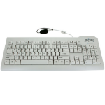 Seal Shield SSWKSV208UK keyboard Universal USB QWERTY UK English White
