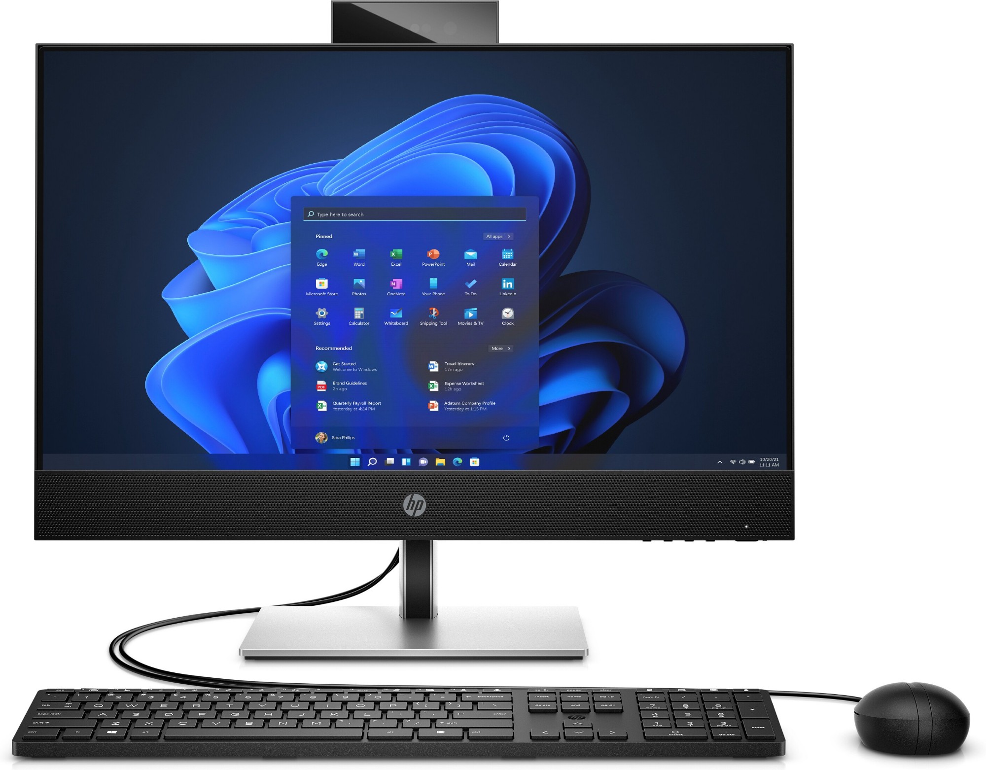 HP ProOne 440 G9 Intel® Core™ i5 i5-14500 60.5 cm (23.8") 1920 x