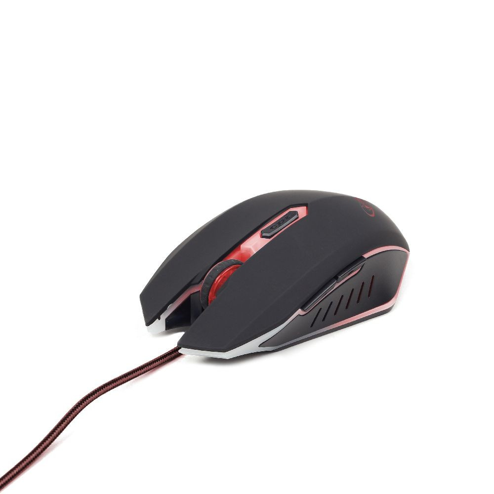 Image of Gembird MUSG-001-R mouse Ambidextrous USB Type-A 2400 DPI