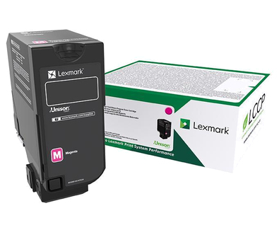 Image of Lexmark 73B20M0 Toner-kit magenta return program, 15K pages...
