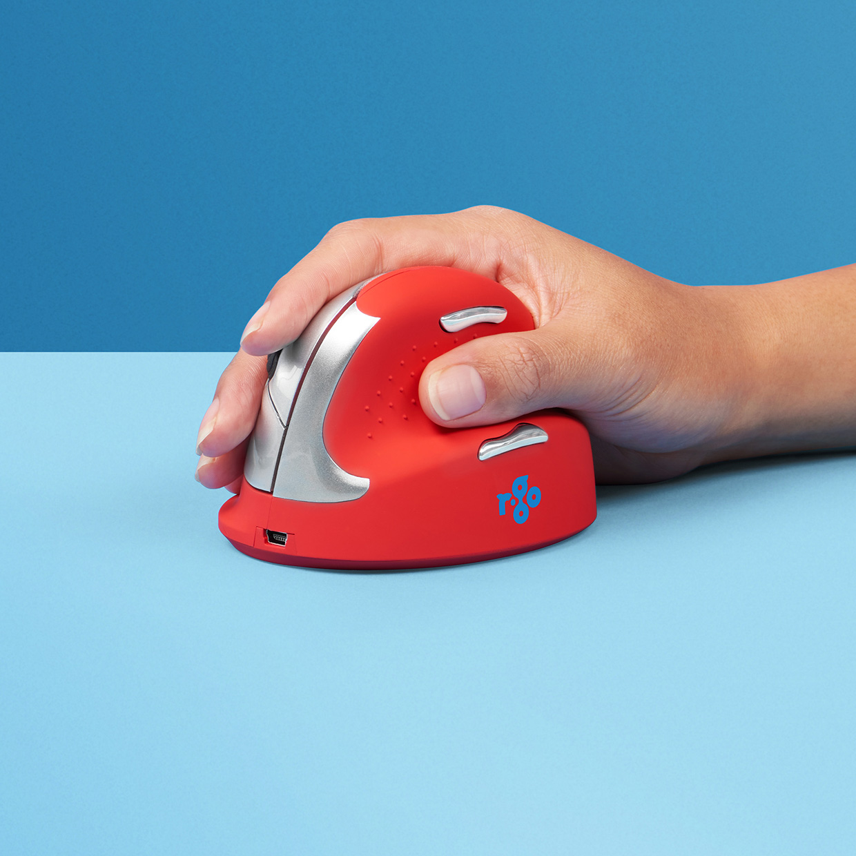 Image of R-Go Tools HE Sport R-Go ergonomic mouse, bluetooth, medium, left