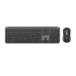 Logitech 920-012425 keyboard Mouse included Universal RF Wireless + Bluetooth QWERTY English Graphite
