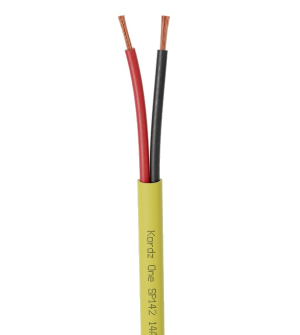 Kordz K11802-152M-YL audio cable Yellow