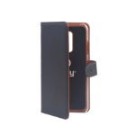 Celly Wally mobile phone case 15.5 cm (6.1") Folio Black, Brown