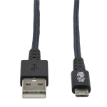 Tripp Lite U050-003-GY-MAX USB cable 35.4" (0.9 m) USB 2.0 USB A Micro-USB B Gray