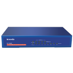 Tenda TEF1008P network switch L7 Fast Ethernet (10/100) Power over Ethernet (PoE) Blue