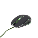 Gembird Gaming mouse, USB, green