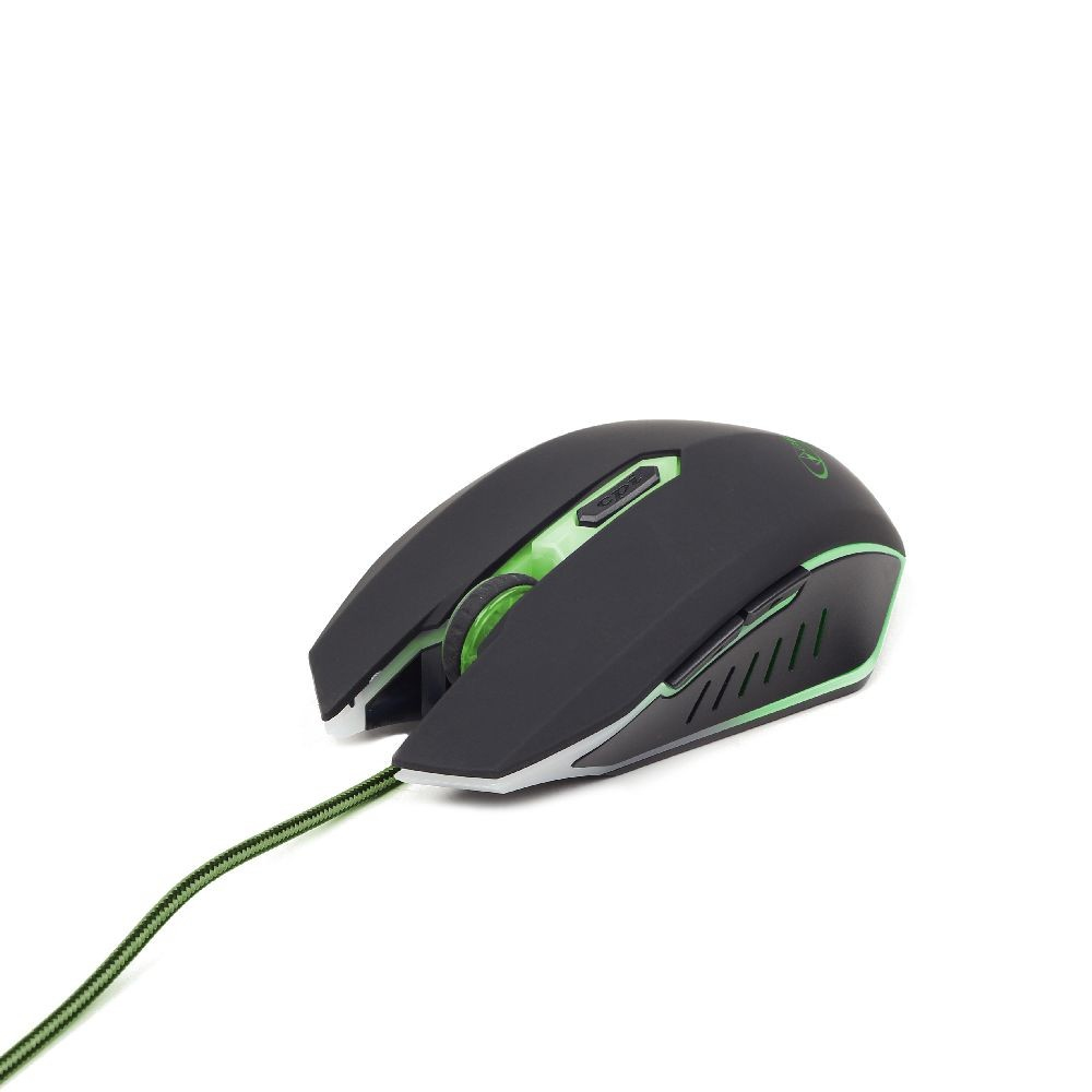 Image of Gembird MUSG-001-G mouse Ambidextrous USB Type-A 2400 DPI