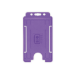 BioBadge Purple Open Faced Holders, Portrait - Pack of 100
