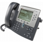 Cisco 7962G, Refurbished IP phone Black, Gray