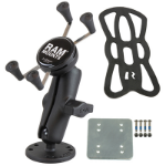 RAM Mounts RAM-B-138-UN7-225BU houder Actieve houder Mobiele telefoon/Smartphone Zwart