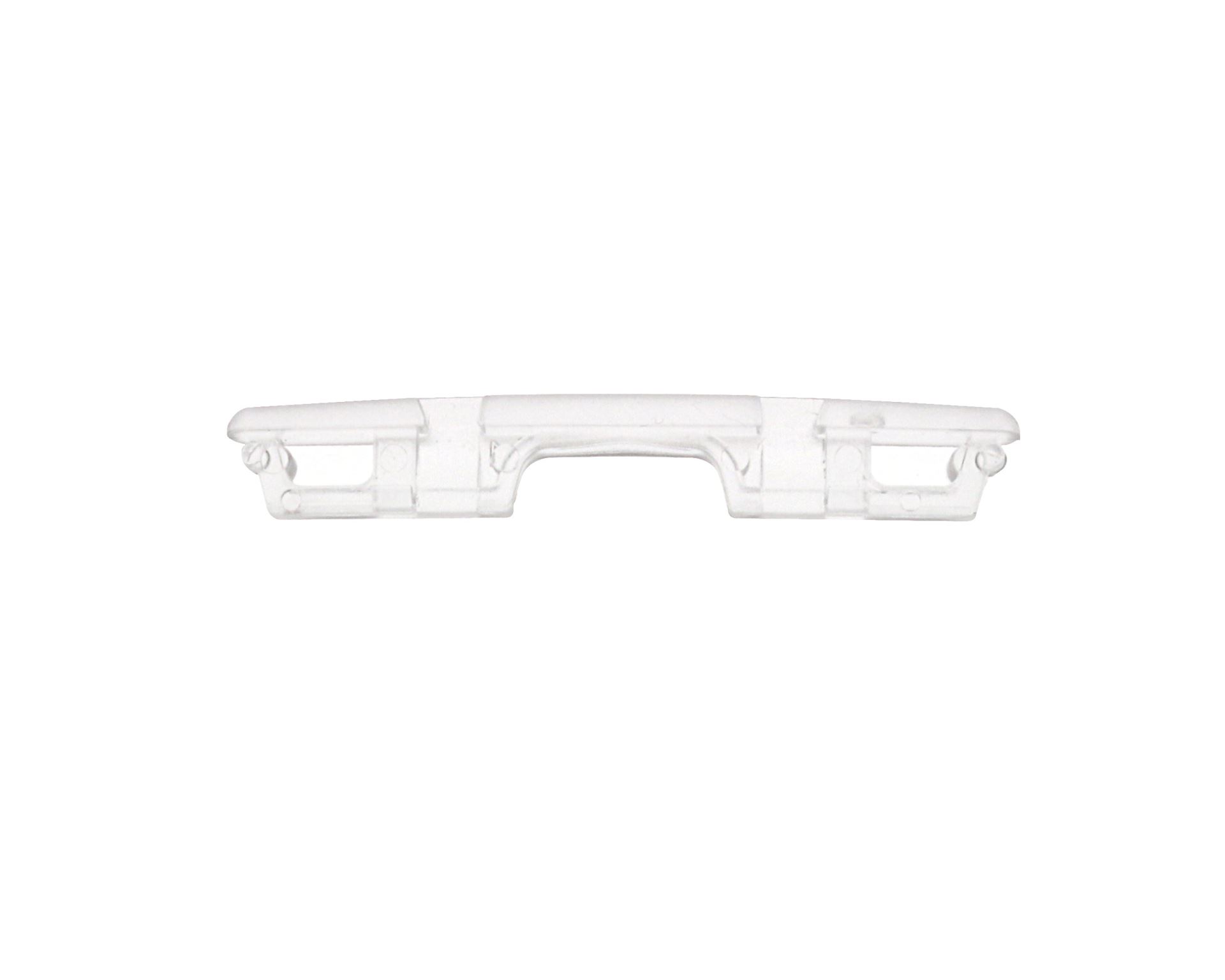 End Piece for use with Lockable Holders (H-EN-EU-CLLDCLOCK, H-EN-EU-CLPDCLOCK), Clear Plastic, Single Unit thumbnail