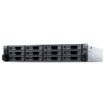 Synology RX1225RP disk array Rack (2U) Black, Silver