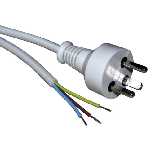 ROLINE 30.16.9036 power cable White 2 m