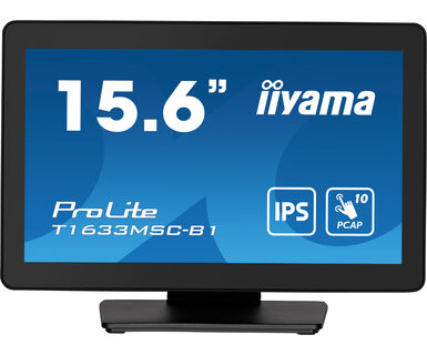 Image of iiyama ProLite T1633MSC-B1 computer monitor 39.6 cm (15.6") 1920 x...