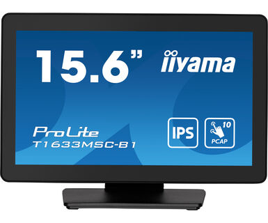 T1633MSC-B1 IiYAMA T1633MSC-B1 15.6IN TOUCH PCAP - Flachbildschirm (TFT/LCD)