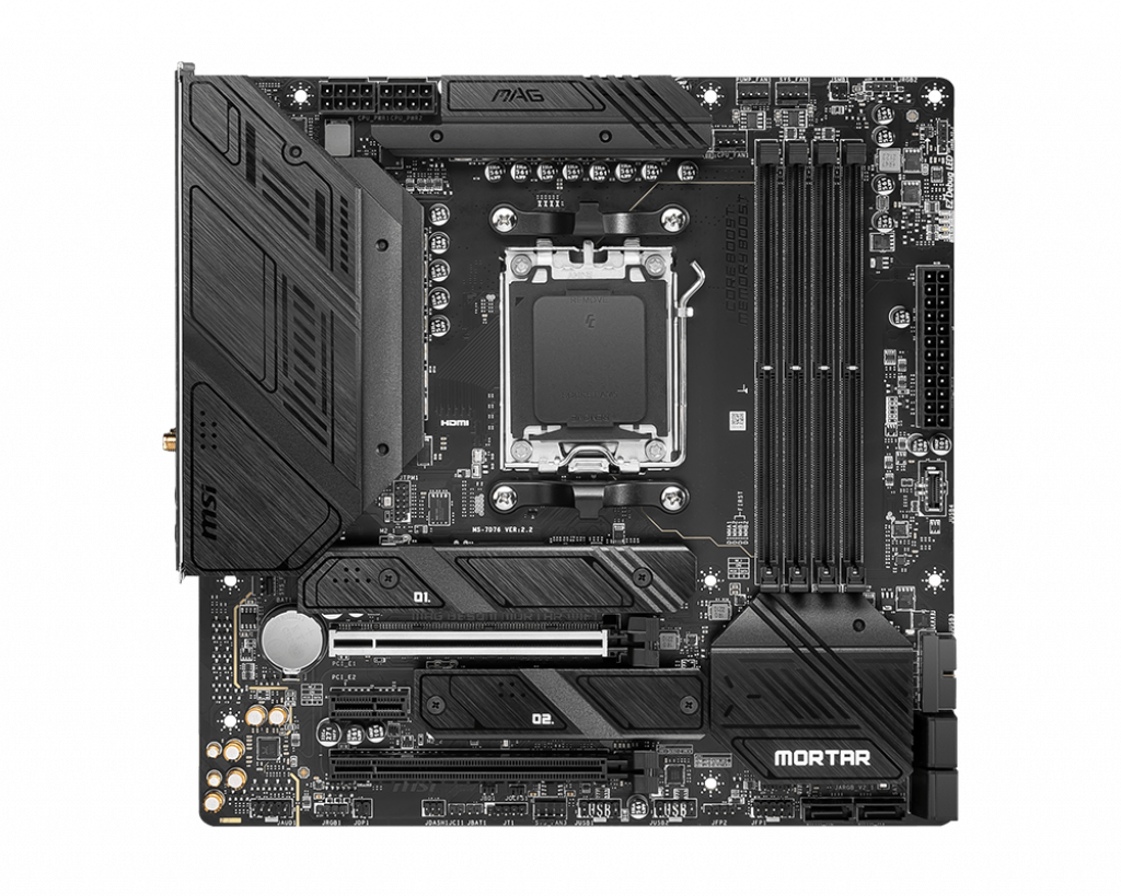 Image of MSI MAG B650M Mortar WIFI AMD B650 Socket AM5 micro ATX