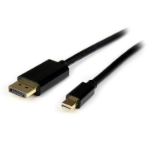 StarTech.com MDP2DPMM4M DisplayPort cable 157.5" (4 m) mini DisplayPort Black