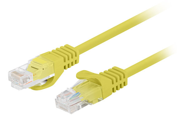Lanberg PCU6-20CC-0150-Y networking cable Yellow 1.5 m Cat6 U/UTP (UTP)