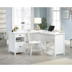 Teknik Home Study Home Office L-Shaped Desk White - 5427718 DD