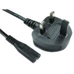 Cables Direct UK - C7 3m Black 2 m C7 coupler