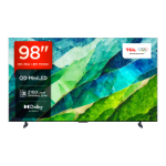 TCL 98C855K TV 2.49 m (98") 4K Ultra HD Smart TV Wi-Fi Titanium 3500 cd/m²