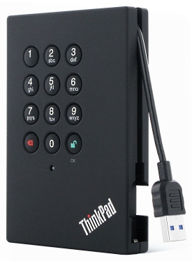Lenovo ThinkPad USB 3.0 1TB external hard drive 1000 GB Black