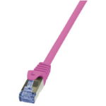 LogiLink Cat6a S/FTP, 2m networking cable Pink S/FTP (S-STP)