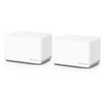 Mercusys HALO H70X (2-PACK) Dual-band (2.4 GHz / 5 GHz) Wi-Fi 6 (802.11ax) White 3 Internal
