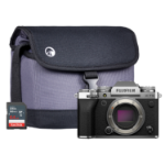 Fujifilm X-T5 Mirrorless Digital Camera - Silver - Camera + Sandisk 64GB SD Card + System Bag