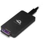 OWC Atlas FXR card reader Thunderbolt 3/USB 3.2 Gen 2 (3.1 Gen 2) Black