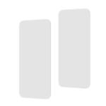 Tech21 T21-10756 mobile phone screen/back protector Clear screen protector Apple 2 pc(s)