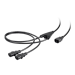 Monoprice 27313 power cable Black C14 coupler 2 x C13 coupler