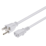 Monoprice 43181 power cable White 70.9" (1.8 m) NEMA 5-15P IEC C13