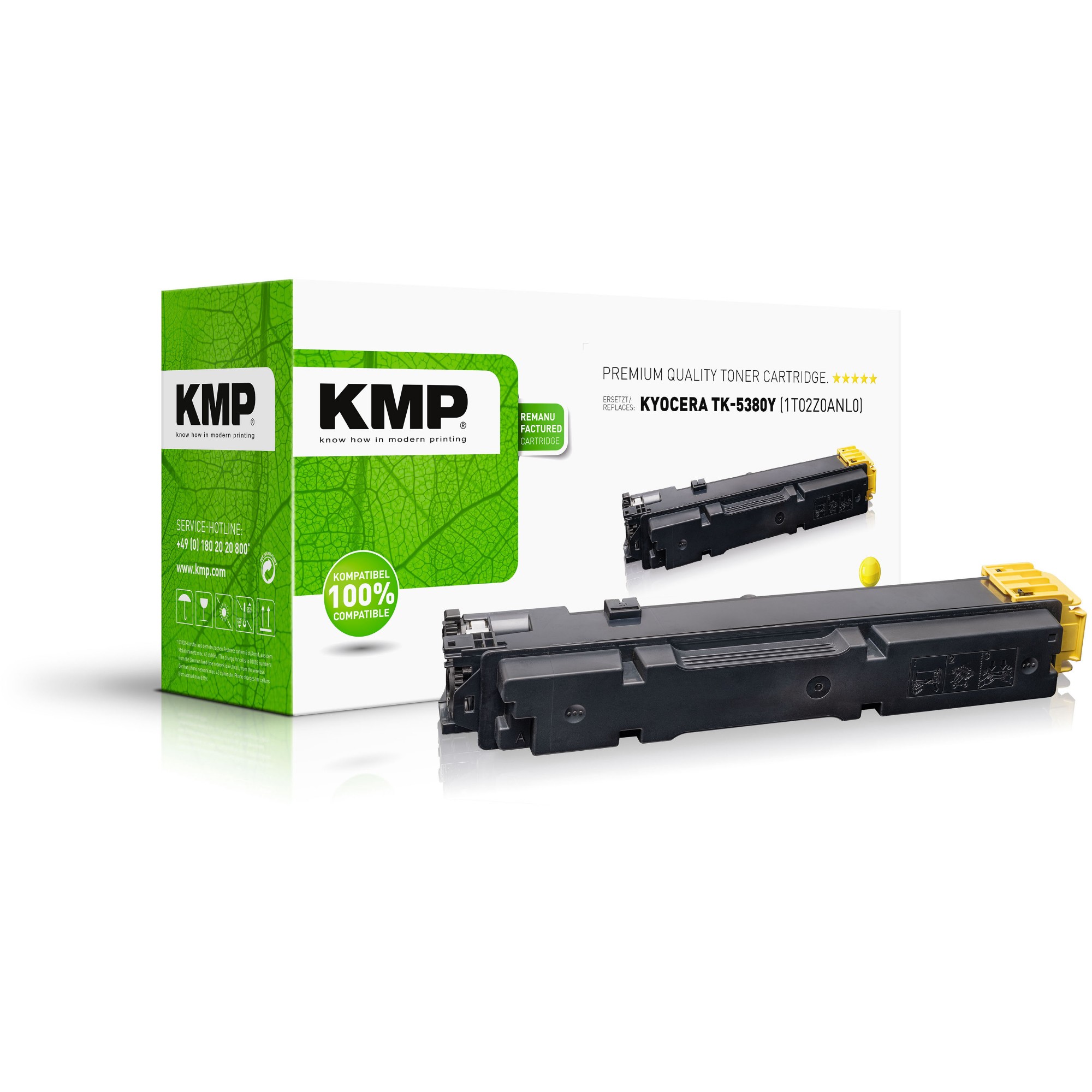 KMP 2931,0009 toner cartridge 1 pc(s) Compatible Yellow