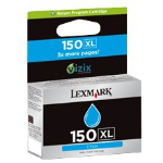 Lexmark 14N1615E/150XL Ink cartridge cyan high-capacity return program, 700 pages ISO/IEC 24711 for Lexmark Pro 715/S 315