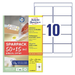 Avery L4744REV-65 printer label White Self-adhesive printer label