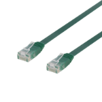 Deltaco TP-603G-FL networking cable Green 30 m Cat6 U/UTP (UTP)