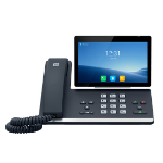 2N Telecommunications D7A IP phone Black LCD Wi-Fi