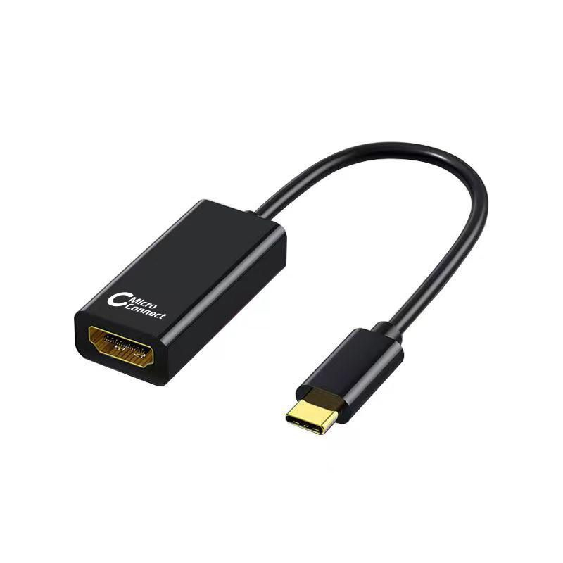 Photos - Card Reader / USB Hub Microconnect USB3.1CHDMI-S USB graphics adapter Black 