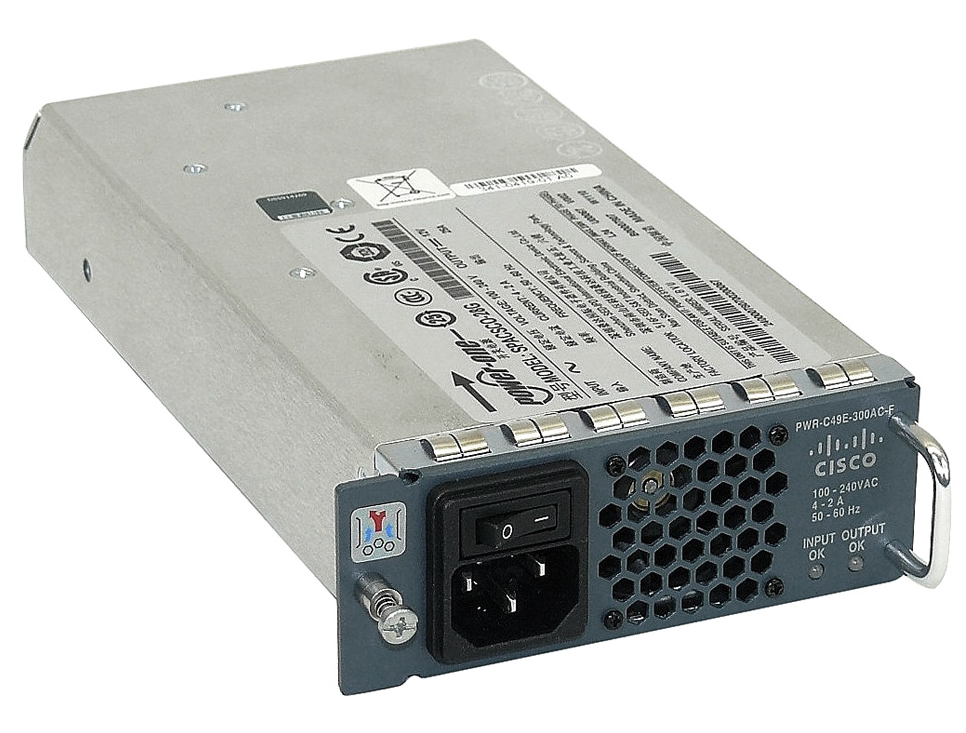 Cisco PWR-C49E-300AC-R= network switch component Power supply