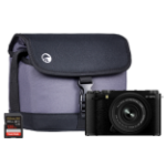 Fujifilm X-M5 Mirrorless Digital Camera - Black - Camera + XC 15-45mm Lens + Sandisk 128GB SD Card + System Bag