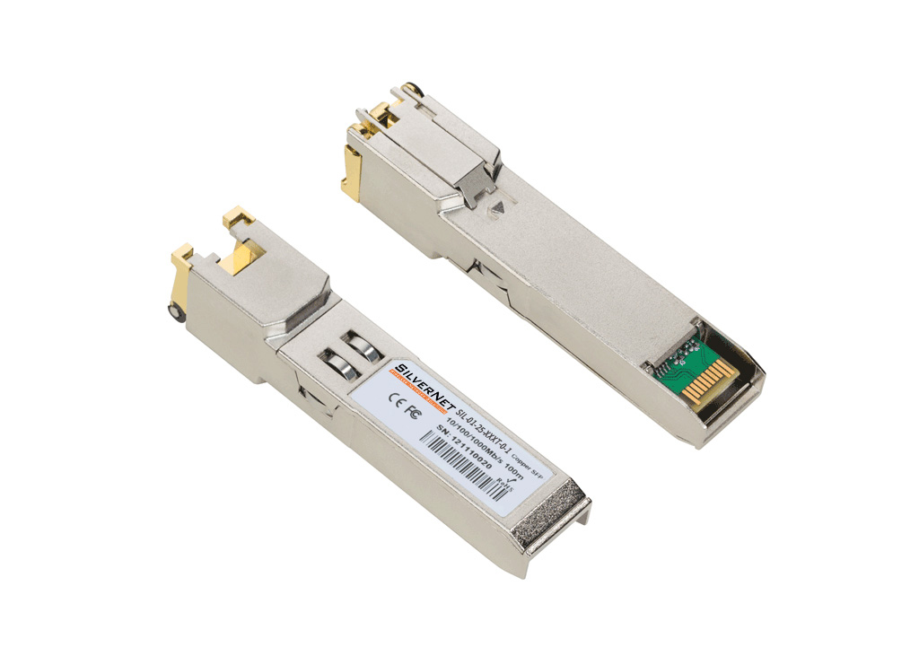 SilverNet 1.25G RJ45 COPPER SFP/ 100M