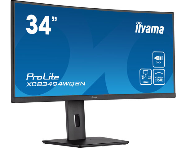 Image of iiyama ProLite XCB3494WQSN-B5 LED display 86.4 cm (34") 3440 x...
