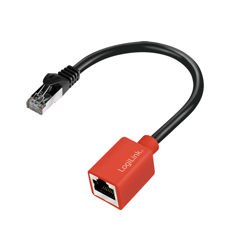 Image of LogiLink Cat.6A Break-away device protection adapter