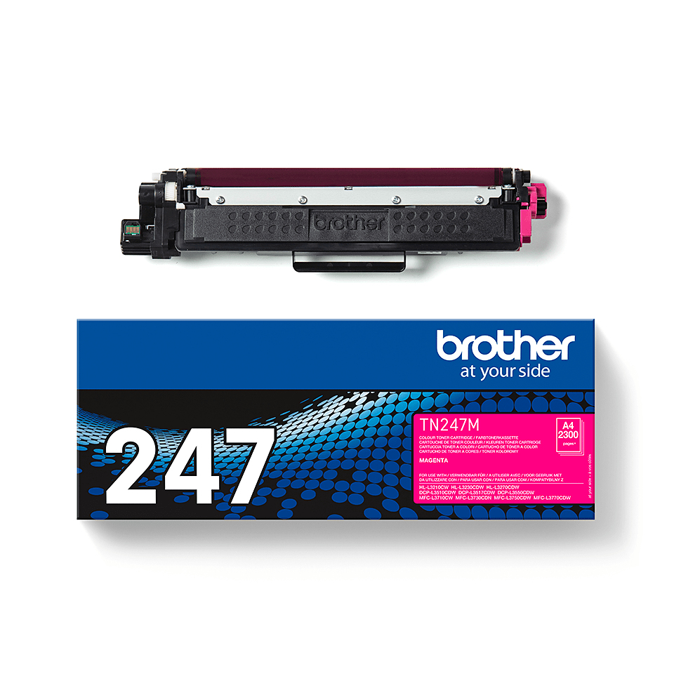 Brother TN-247M Toner-kit magenta high-capacity, 2.3K pages ISO/IEC 19752 for Brother HL-L 3210