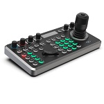 BOOM COLLABORATION LLC Joystick controller for PTZ cameras, 3 IP Control and 2 Serial Port Control modes, LED display, PoE LAN, RS232, RS422, Tally contact, support for IP